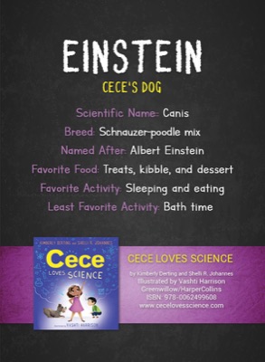 Loves Science trading card