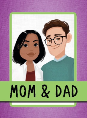 Loves Science trading card
