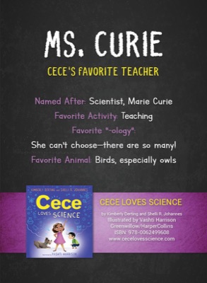 Loves Science trading card